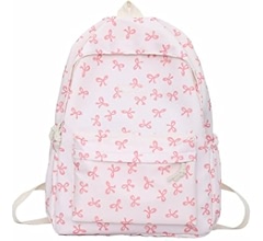Amazon.com: ZXZUCVE Cute Bag, Kawaii Bow Backpack for Women